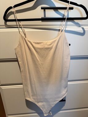 nuuds Cami Bodysuit in Bone